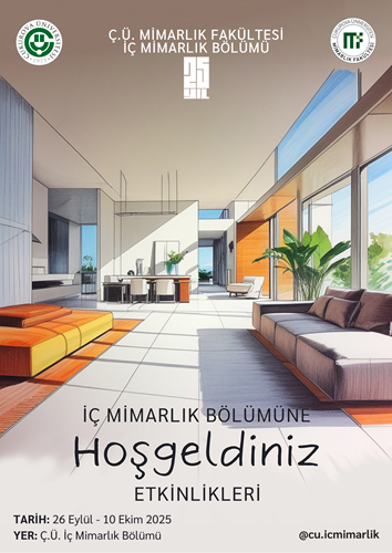 İç Mimarlık Bölümüne Hoşgeldiniz'25